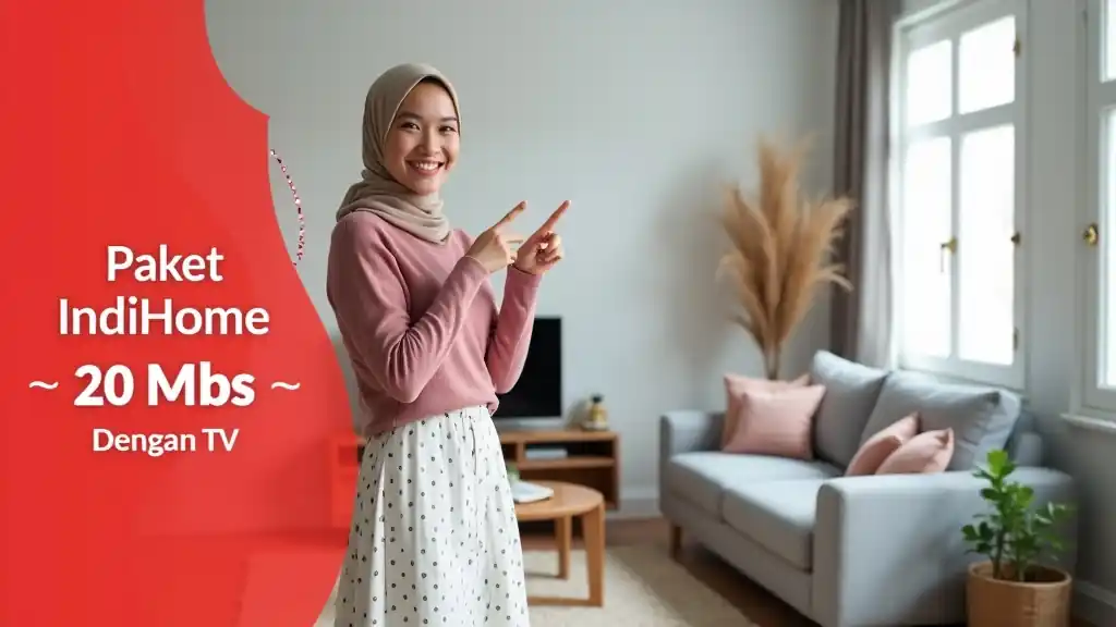 Paket IndiHome 20 Mbps Dengan Tv  | Perbandingan Harga Indosat Jauh Lebih Murah Promo Hari Kartini April Promo Hari Kartini April 2026