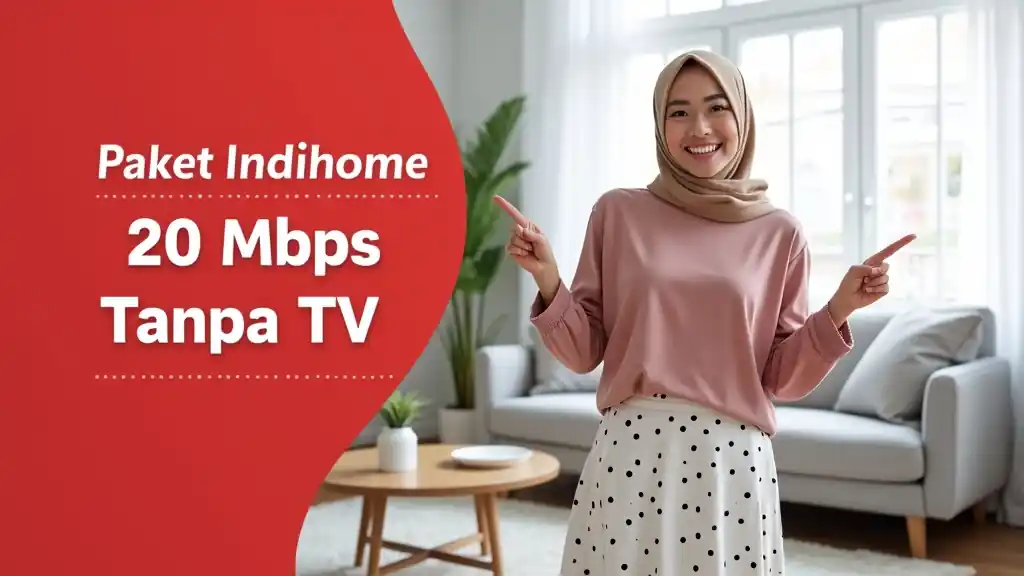 Paket Indihome 20 Mbps Tanpa Tv