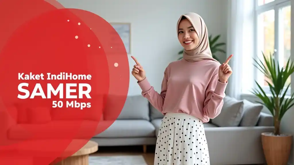 Paket Indihome Gamer 50 Mbps