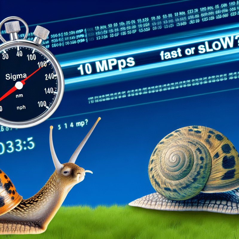 10 Mbps Cepat Atau Lambat