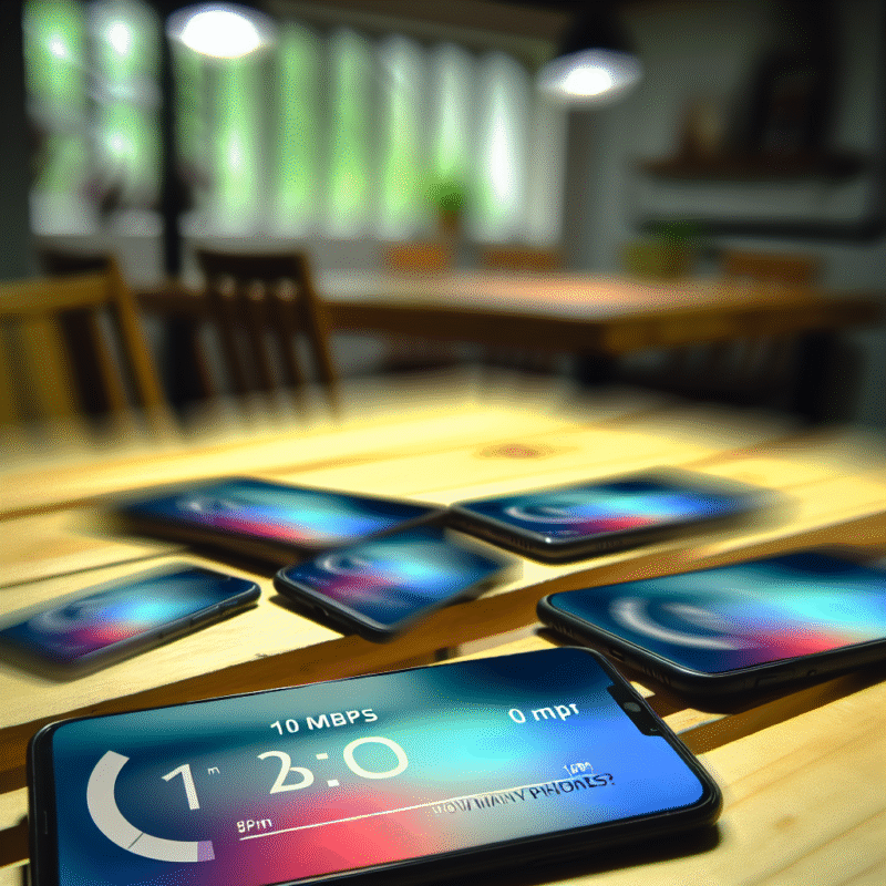 10 Mbps Untuk Berapa Hp