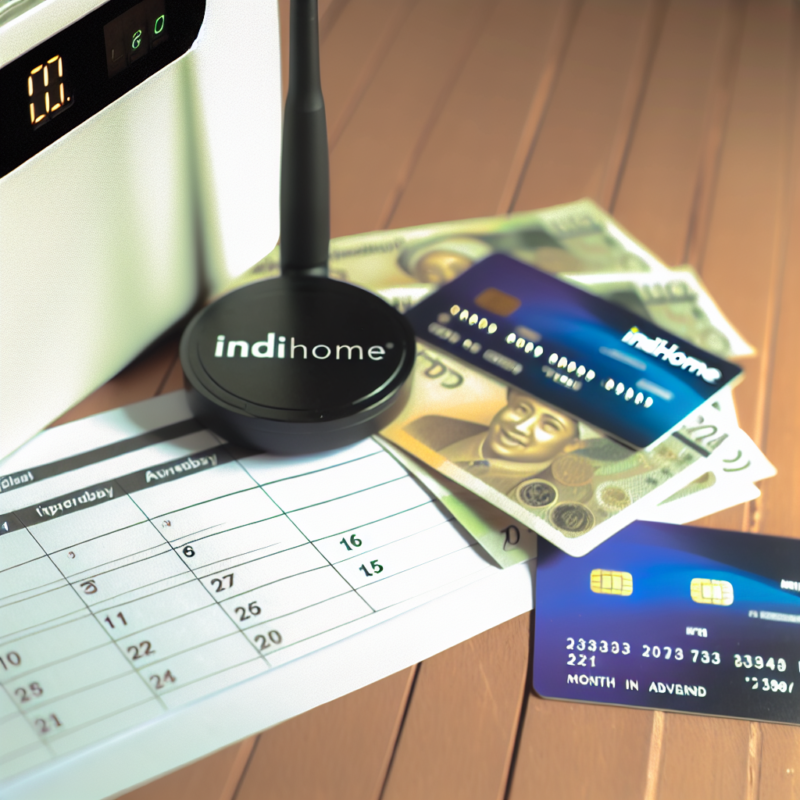 Cara Bayar Indihome 1 Bulan Dulu